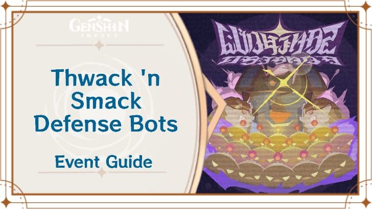 Genshin Impact Waves Meet Reef Thwack 'n Smack defense stage screenshot