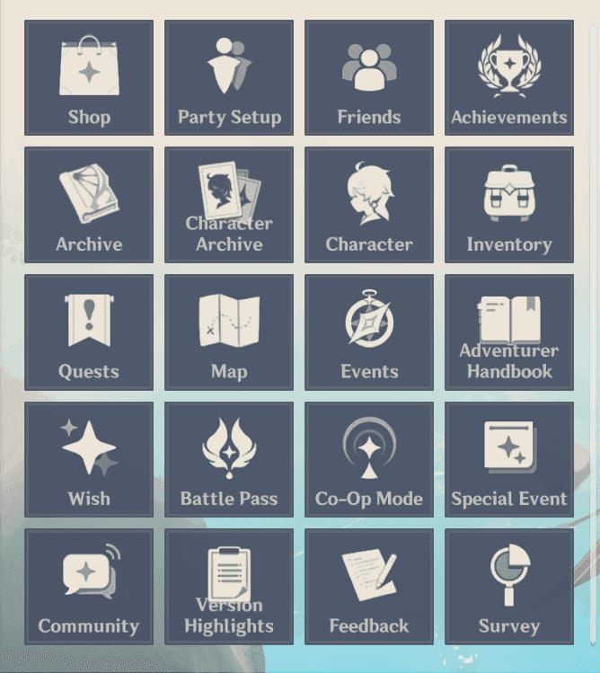 Экран профиля игрока Genshin Impact с выделенным UID