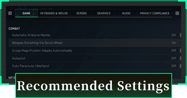Guide to enabling HRTF and adjusting volumes in Delta Force audio menu