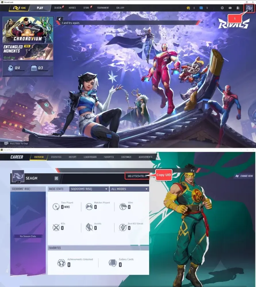 How to recharge Marvel Snap Gold