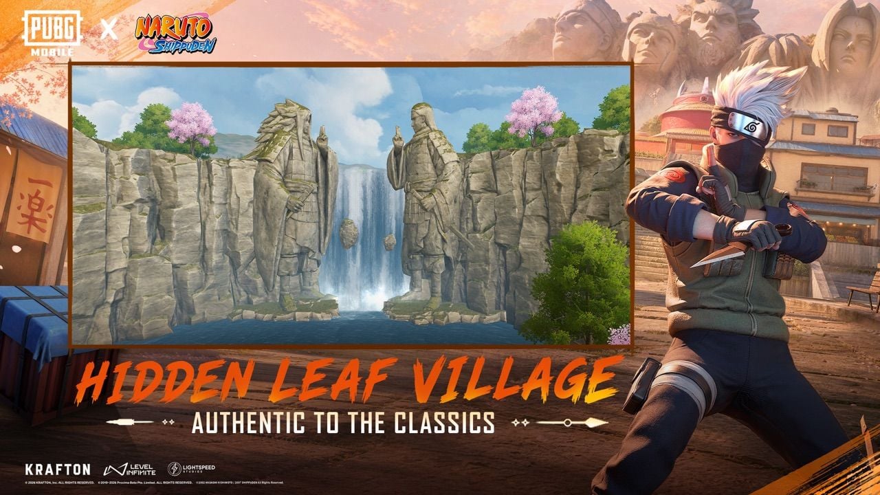 قرية الورقة المخفية ووادي النهاية في لعبة PUBG Mobile على خريطة Erangel