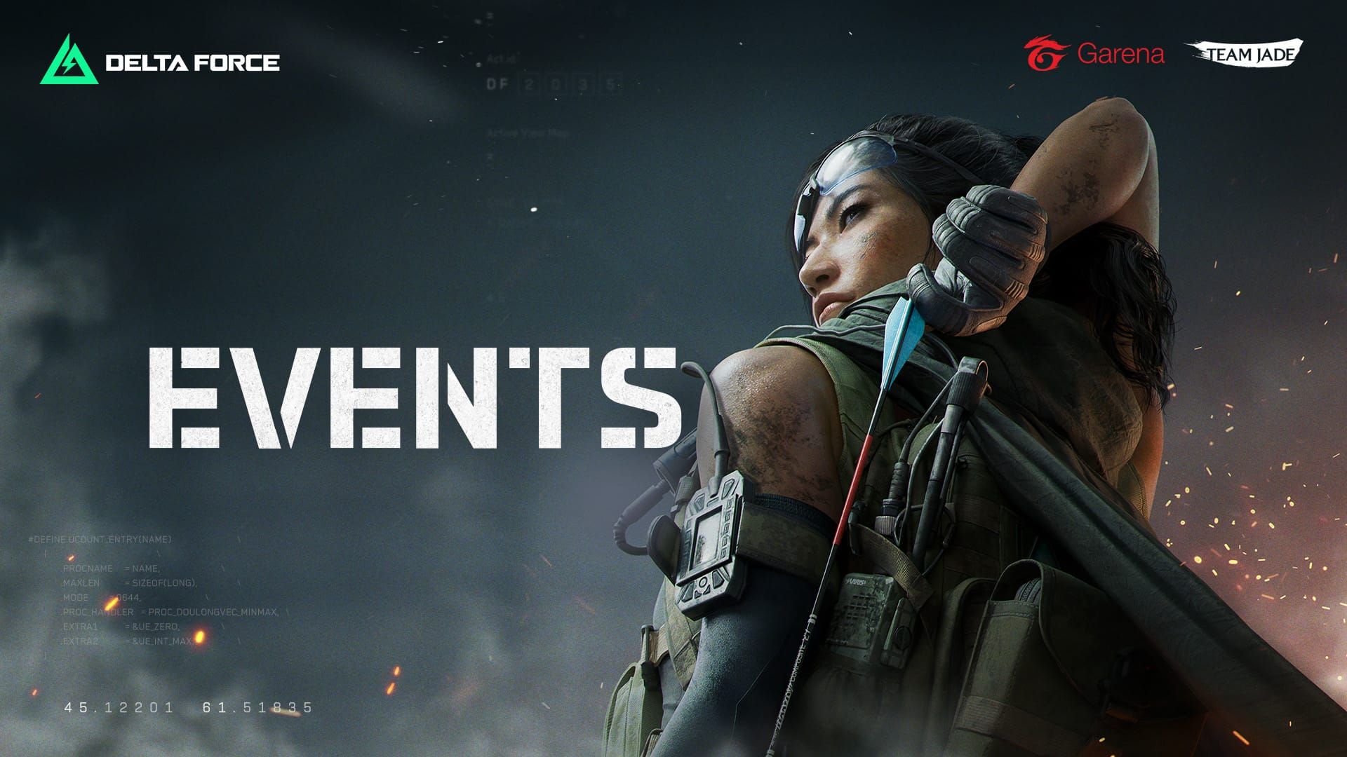 Bannière du tirage au sort Chouette de Feu de Delta Force avec compte à rebours et progression de la garantie