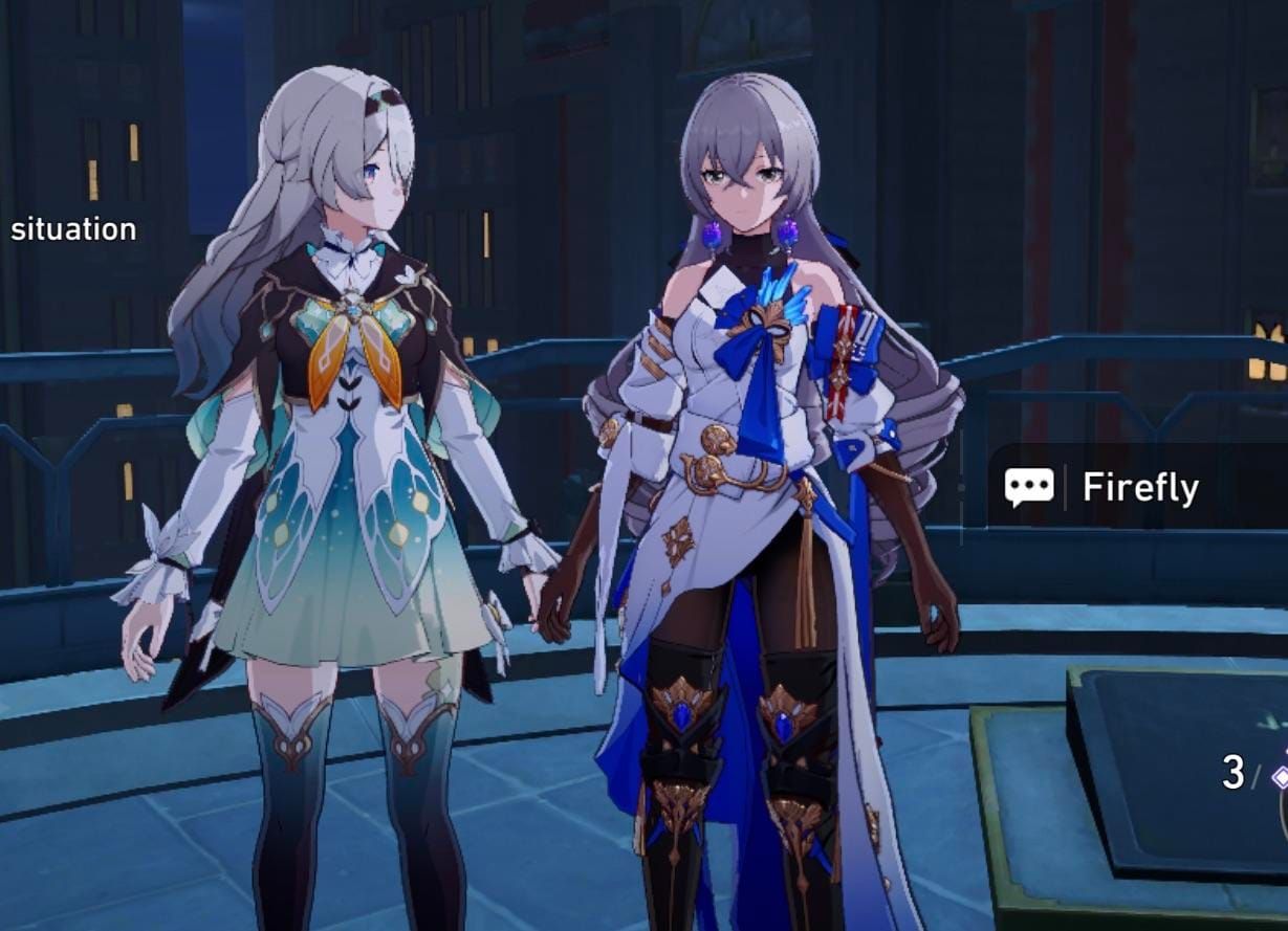 Сравнение команд Светлячка и Брони на 12-м этаже MoC 4.0 в Honkai: Star Rail