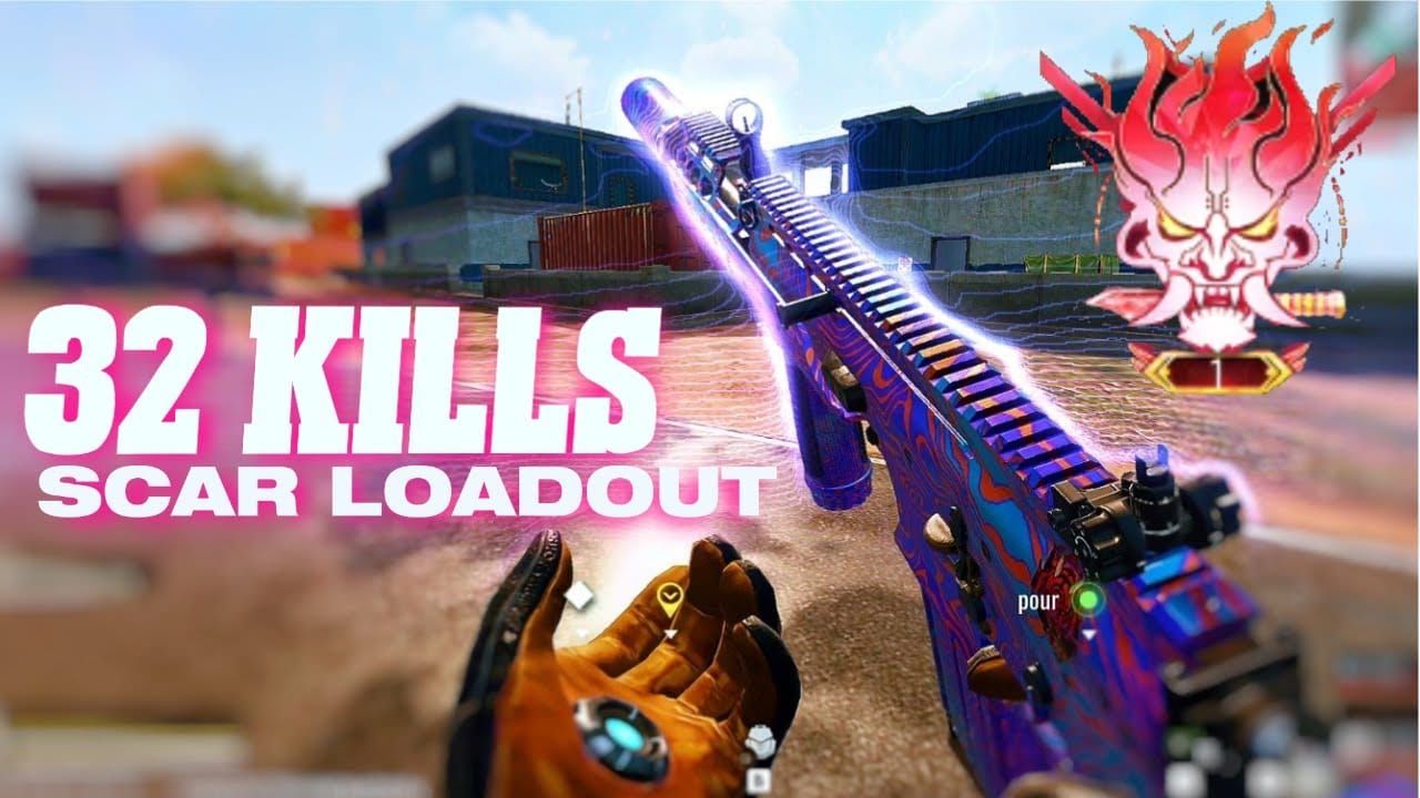 Panduan corak hentakan senapang serbu SCAR Blood Strike