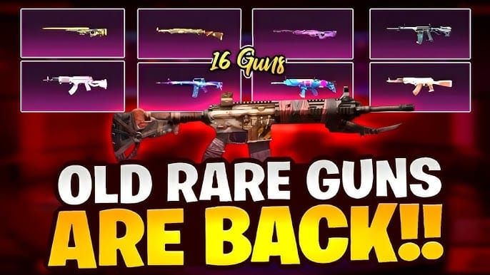 Skin senjata M416 Lama PUBG Mobile yang digunakan dalam permainan untuk Royal Pass A18