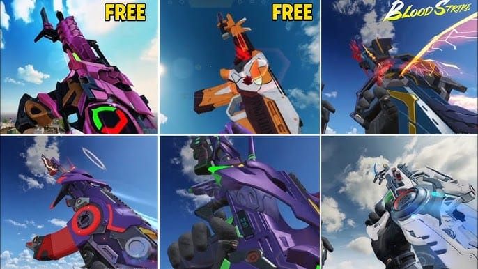 무료 스킨과 추천 블러드 스트라이크 에바 스킨 비교