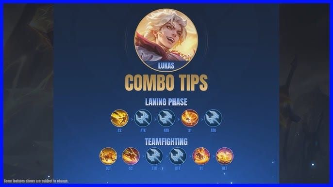 Mobile Legends Bang Bang Lukas Fähigkeit 1 Betäubung Blitzschlag Kombo-Guide