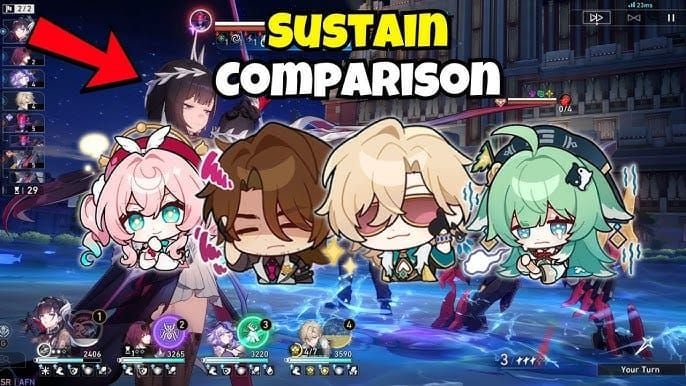 崩壞:星穹鐵道 純量子持續傷害隊伍性能的基準比較