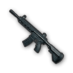 PUBG Mobile M416 assault rifle with optimal attachments for recoil control