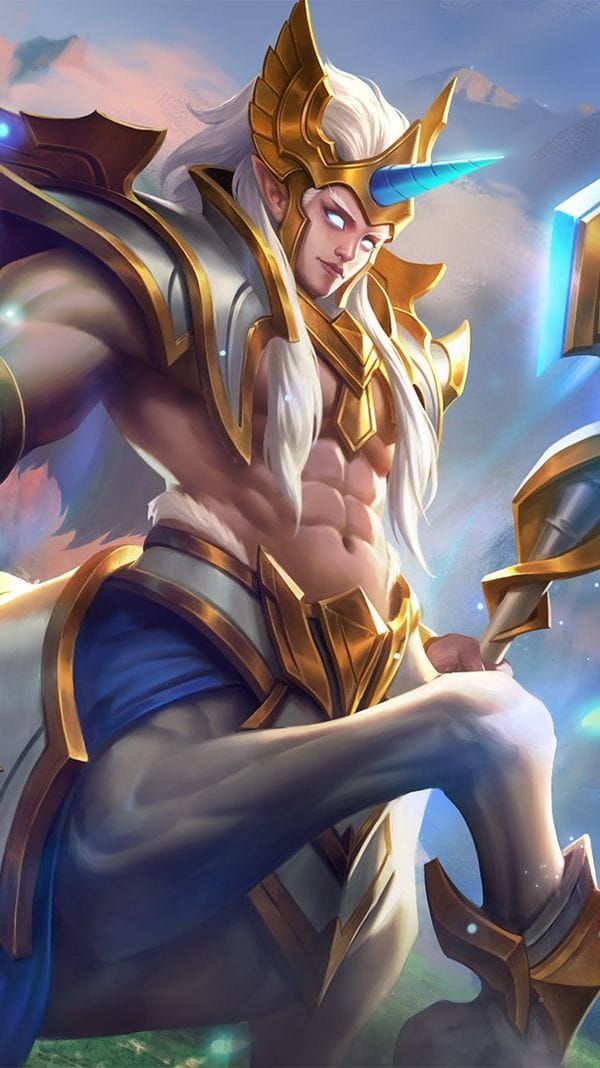 Mobile Legends Bang Bang 中海洛斯角色艺术图和技能展示