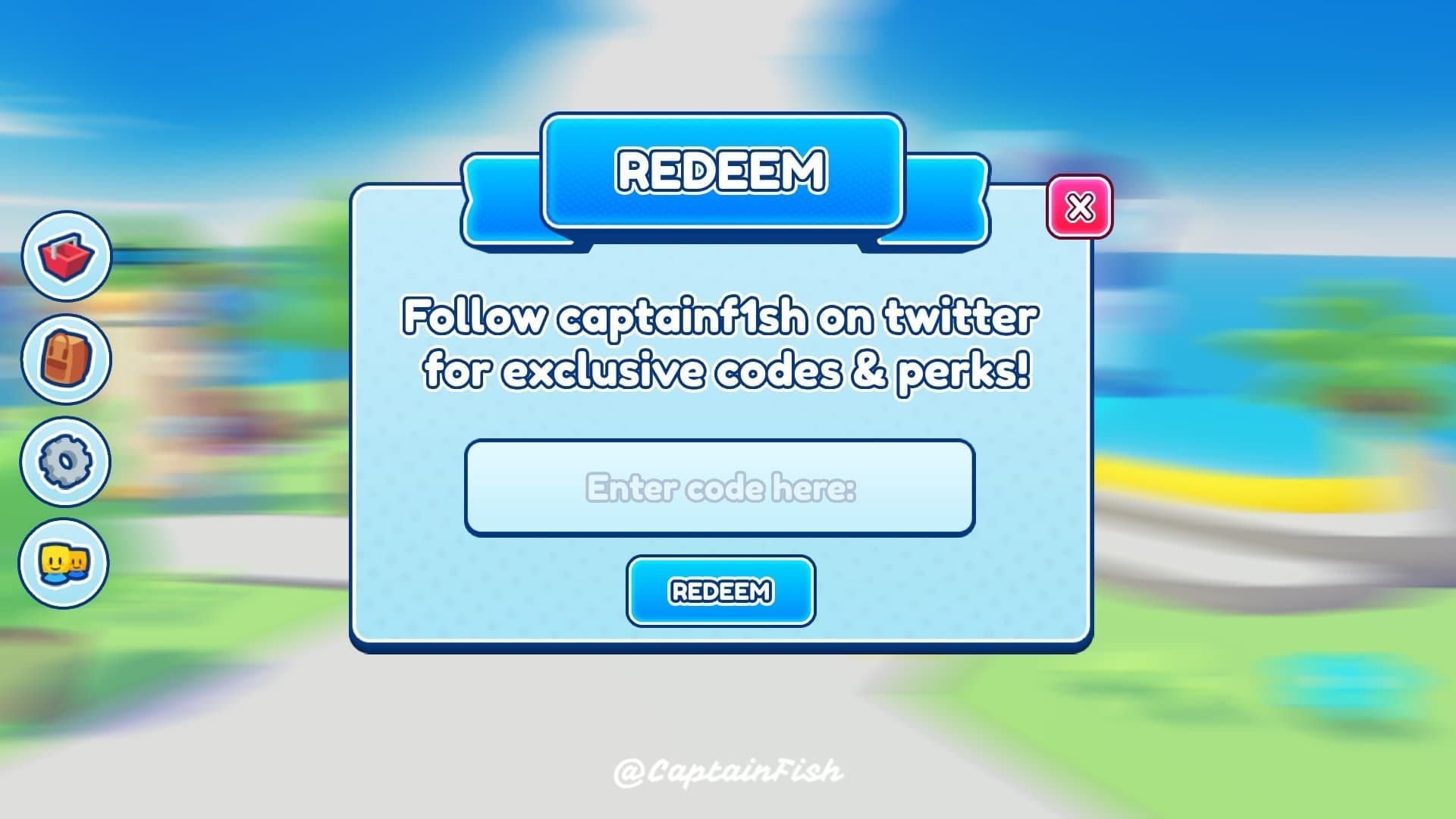 Halaman penukaran kartu hadiah situs web Roblox