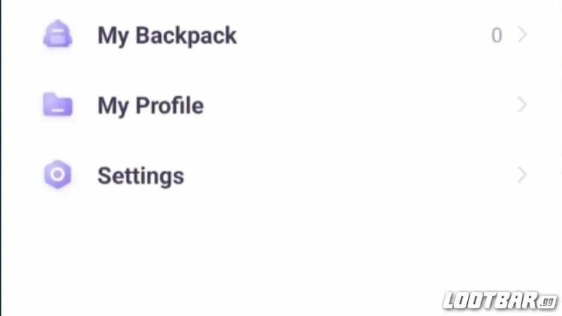 Chamet Diamond app account security interface with 2-step verification option