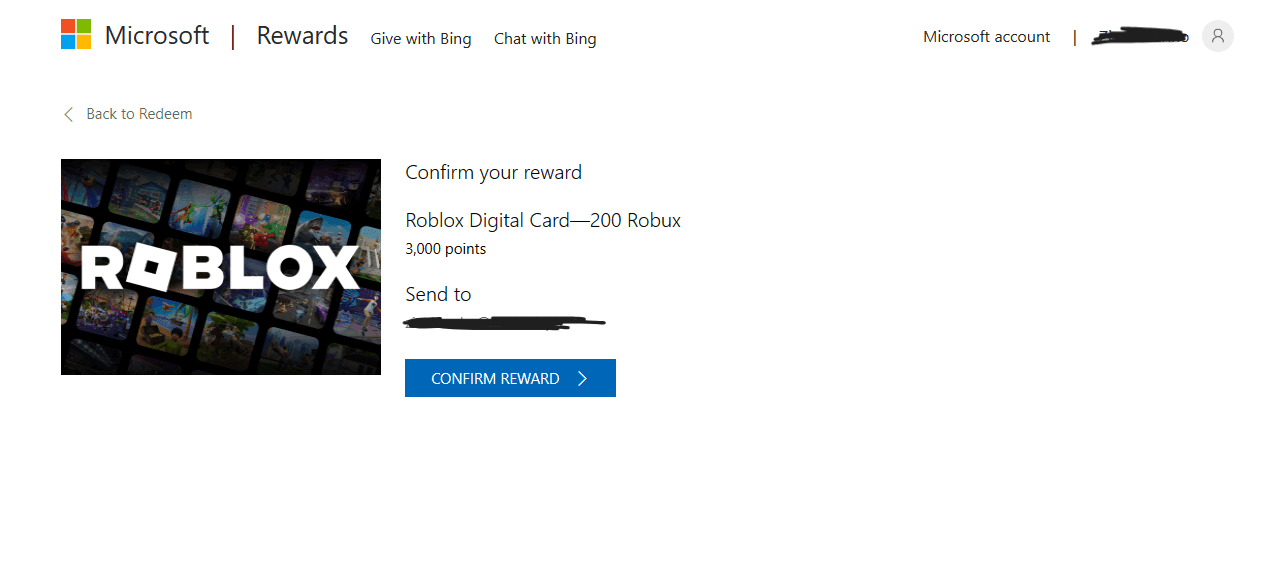 Microsoft redeem code webpage showing 25-character entry boxes