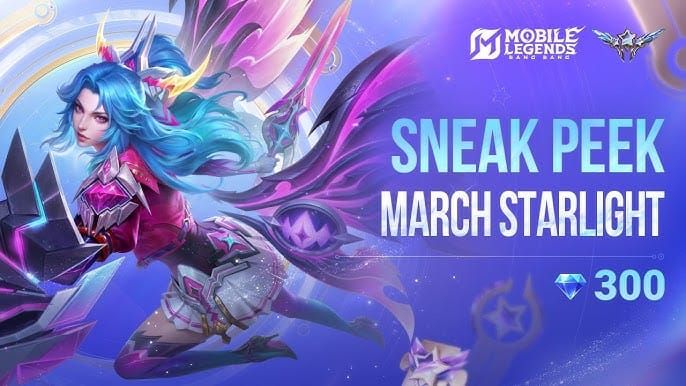 Freya Starborn Resolve Starlight skin artwork in Mobile Legends Bang Bang