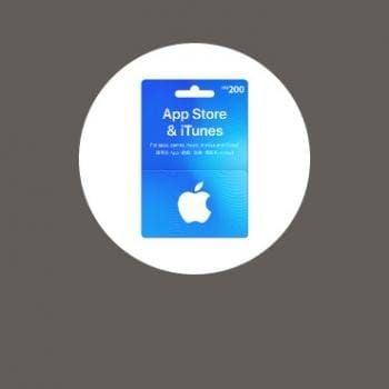 iTunes Gift Card (HK) di kaunter kedai 7-Eleven di Hong Kong