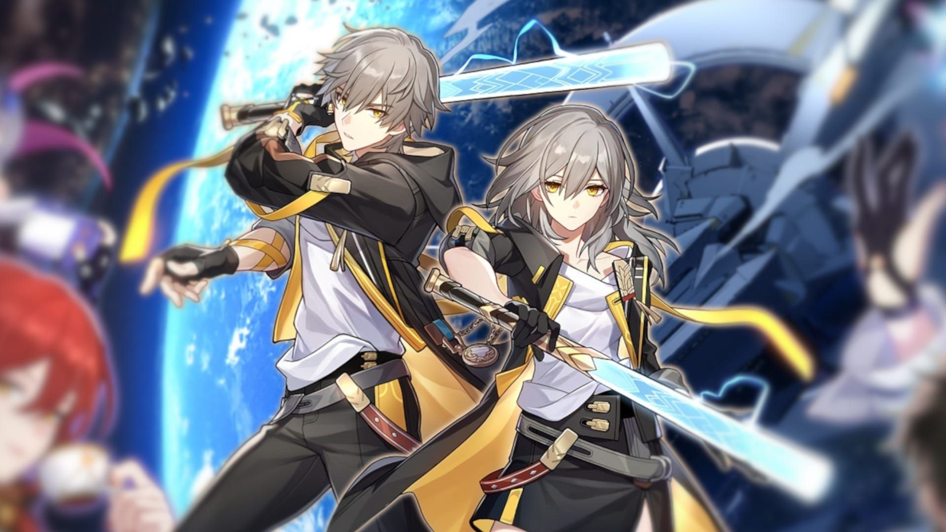 Honkai Star Rail main cast characters showing diverse personality types
