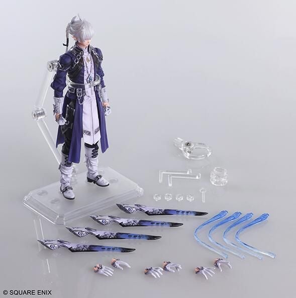 "Final Fantasy 14" "Akatsuki Blood Alliance" Alisa and Alphinaud BRING ARTS figures appear