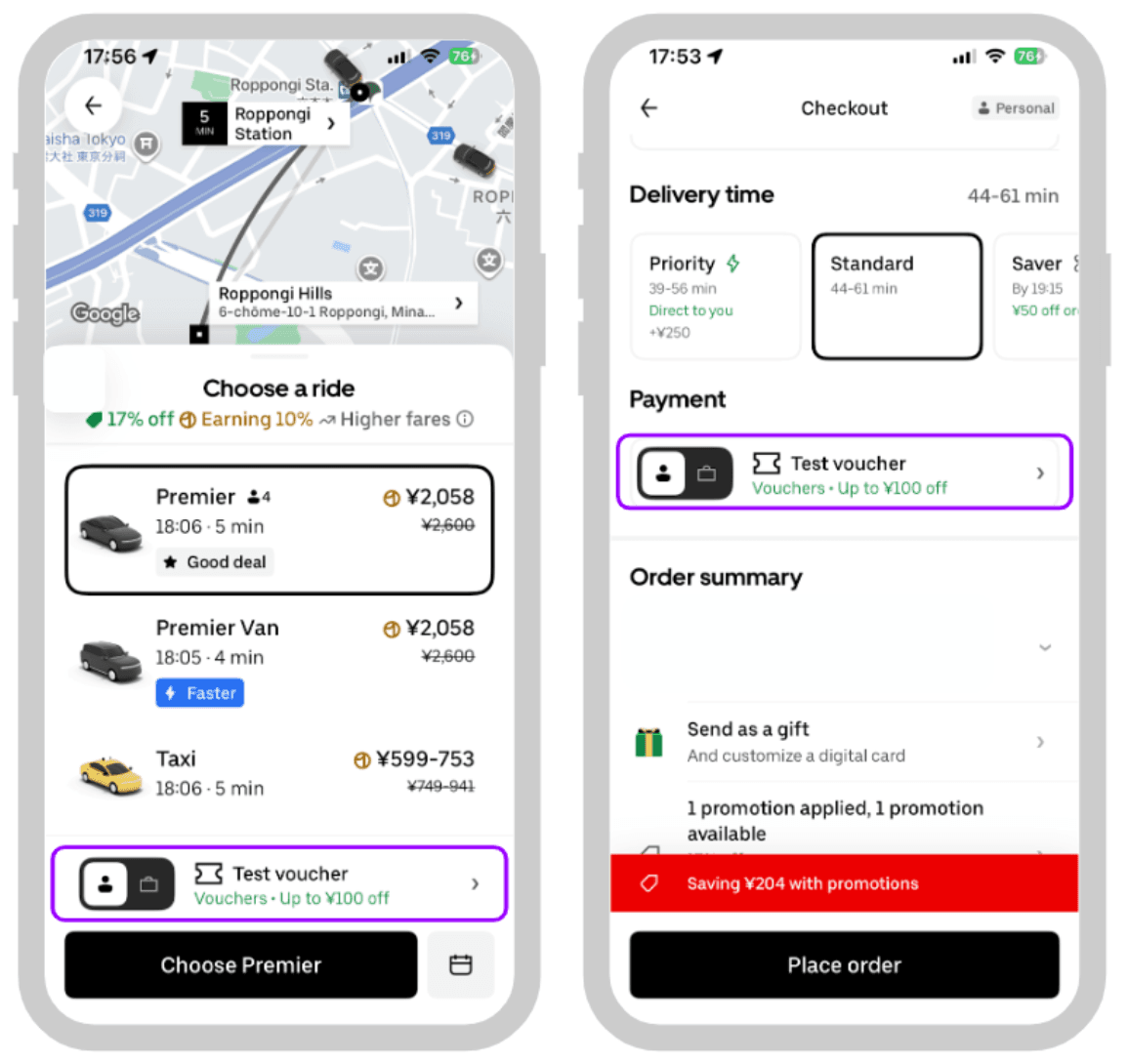 How to recharge Uber & Uber Eats Gift Card (ES)