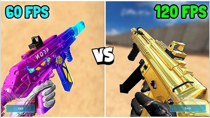 Comparación de FPS en Blood Strike: 120 limitados vs 240 FPS sin límite en un tiroteo