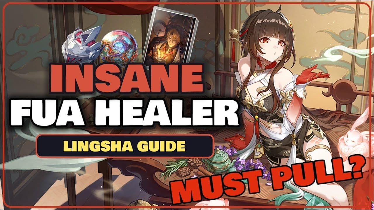 Honkai Star Rail Iron Cavalry and Messenger relics for Lingsha E0 hypercarry setup