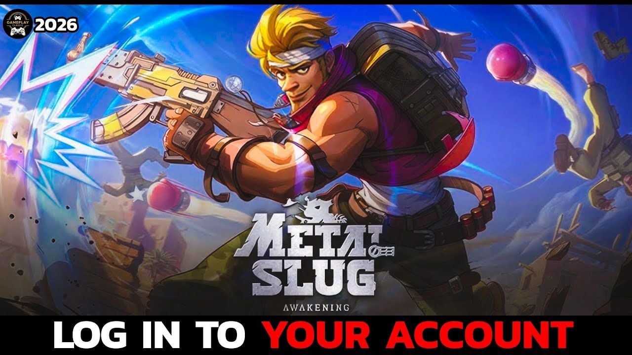 Metal Slug Awakening ゲストログイン画面