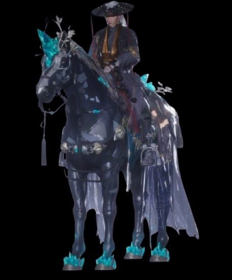 Tunggangan Spirited Courser di Where Winds Meet yang digunakan pada karakter