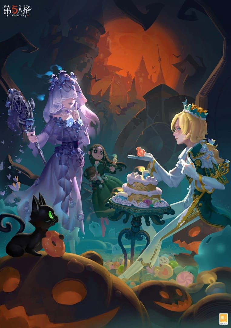 Grafika przewodnika po zdobywaniu tokenów Identity V COA Divine Procession