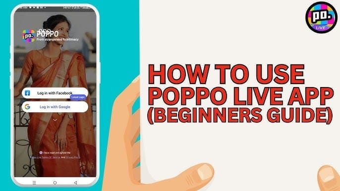 Emulator keymapping interface displaying custom keyboard shortcuts for Poppo Live features