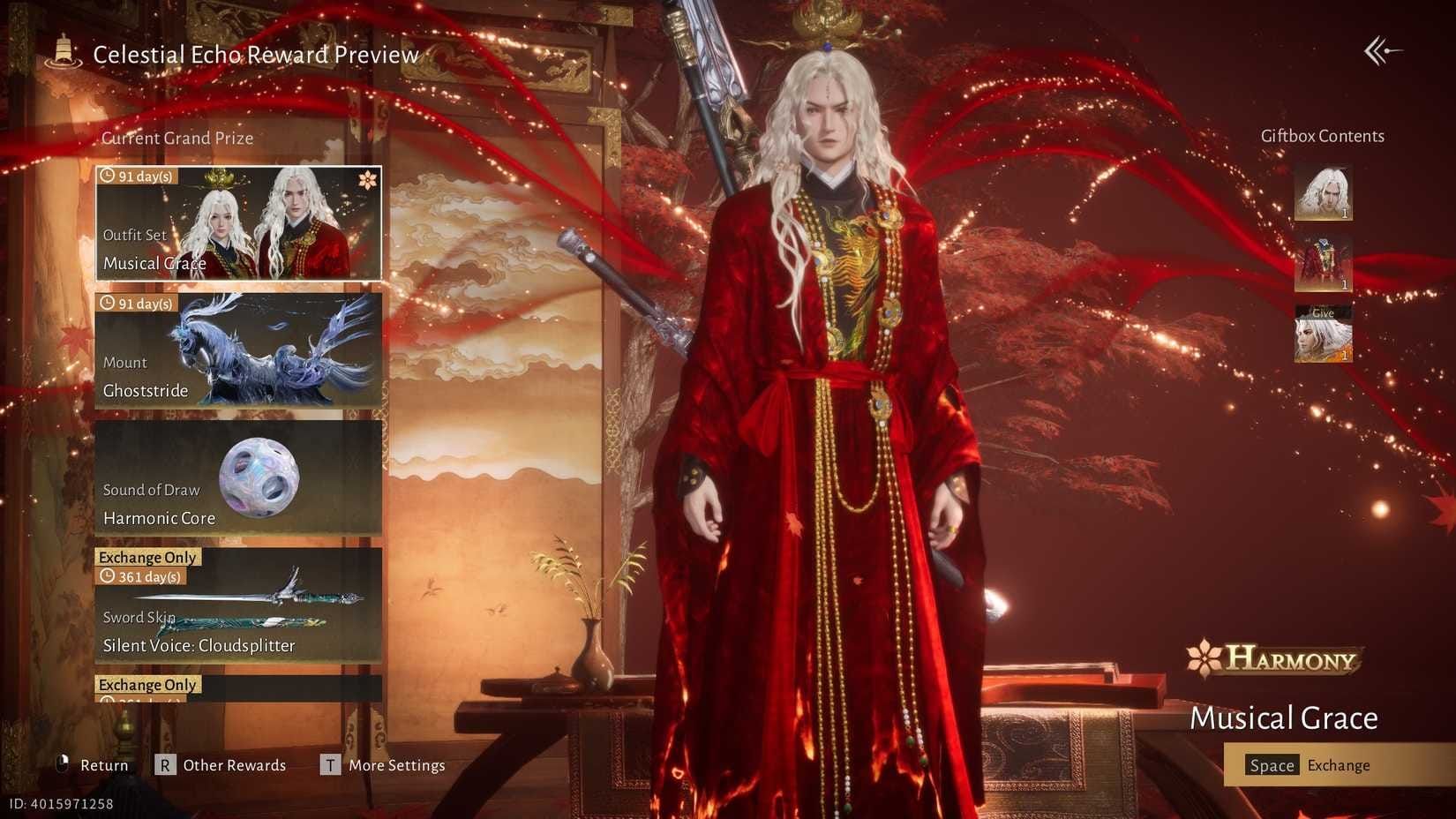 Where Winds Meet gacha banner history menu for tracking pity count and previous pulls