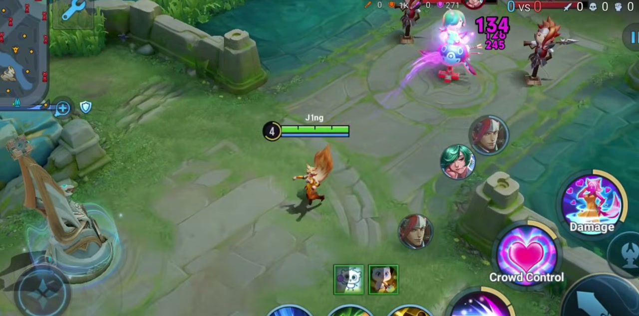 Honor of Kings Daji ultimate Heartbreaker burst practice
