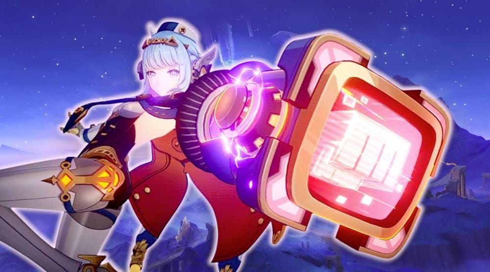 Genshin Impact Lunar Reaction critical damage display in combat interface