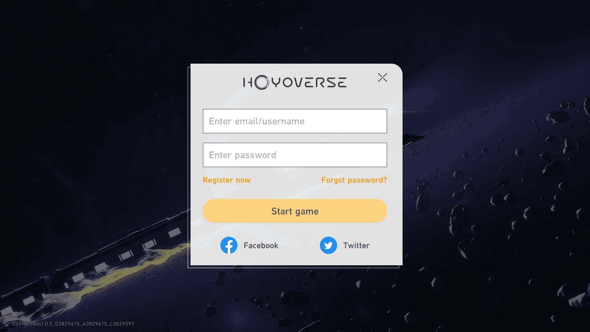 HoYoverse account interface showing cloud save functionality in Honkai Star Rail
