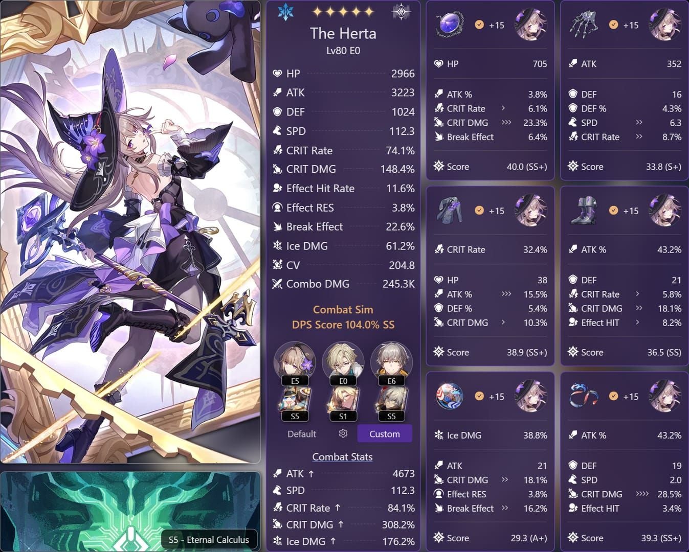 حبل هيرتا هجوم% مقابل ضرر الكريت: دليل بناء اللاعبين المجانيين 2025