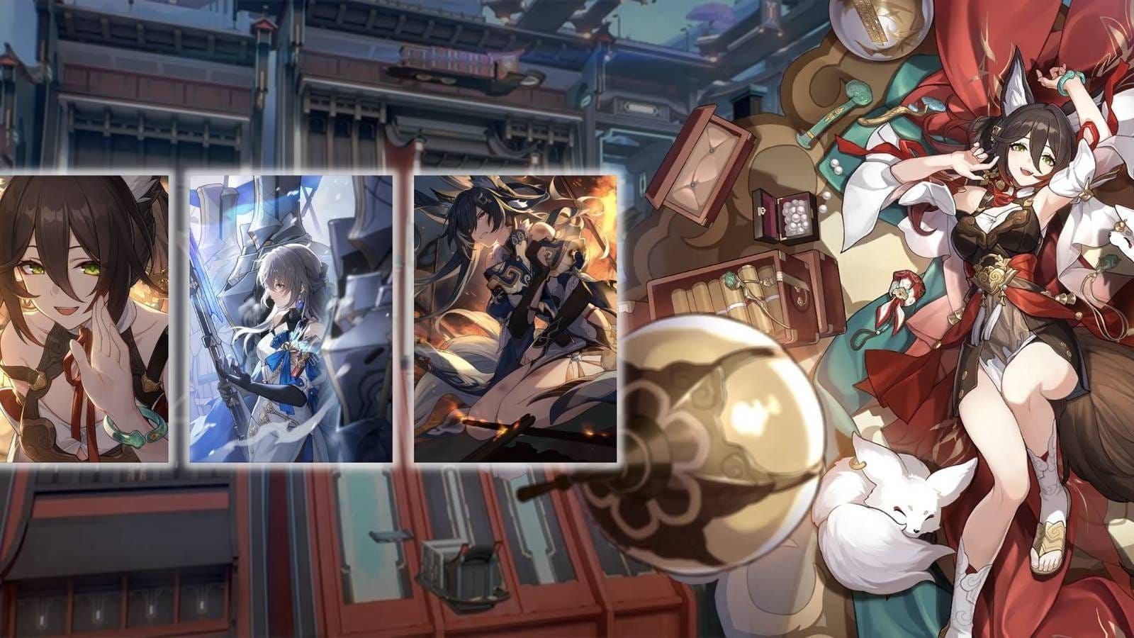 붕괴: 스타레일 정운 추천 4성 광추 비교