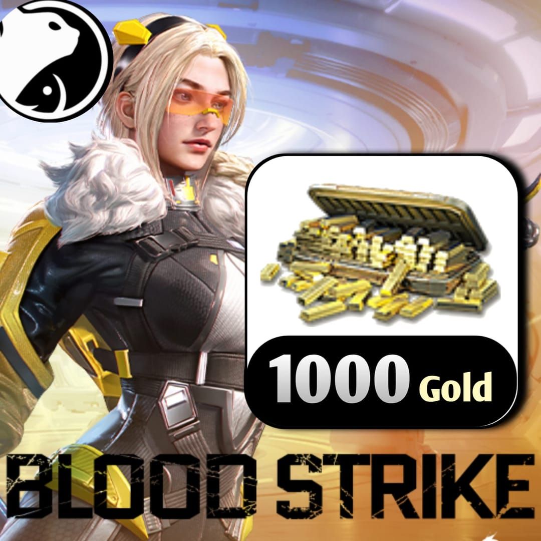 Blood Strike in-game mall showing Gold currency and premium items