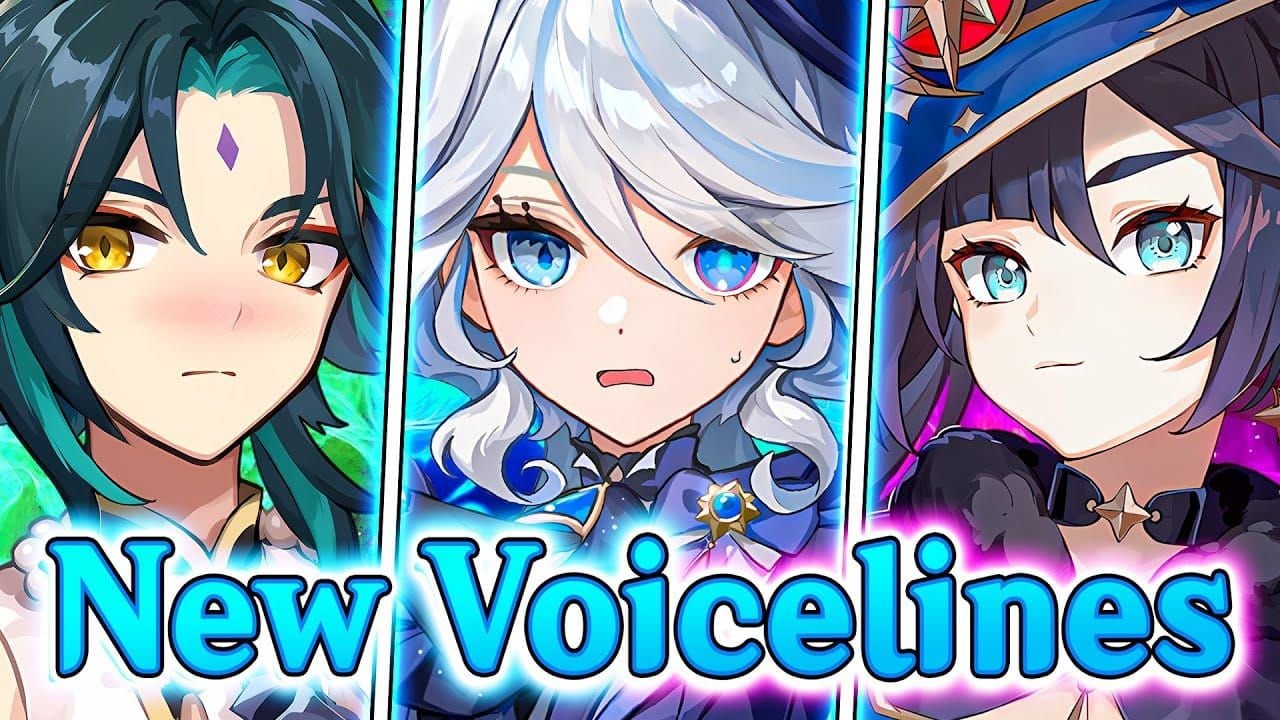 Kartu karakter Genshin Impact TCG Furina Mona Ganyu