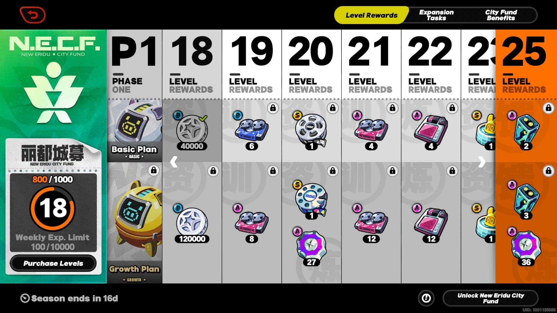 Zenless Zone Zero Battle Pass interface showing rewards and progression tiers