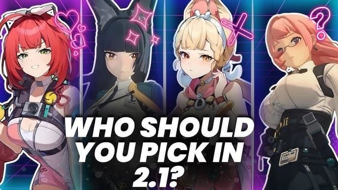 Advanced team composition guide showing Alice, Yanagi, and Yuzuha synergy setup