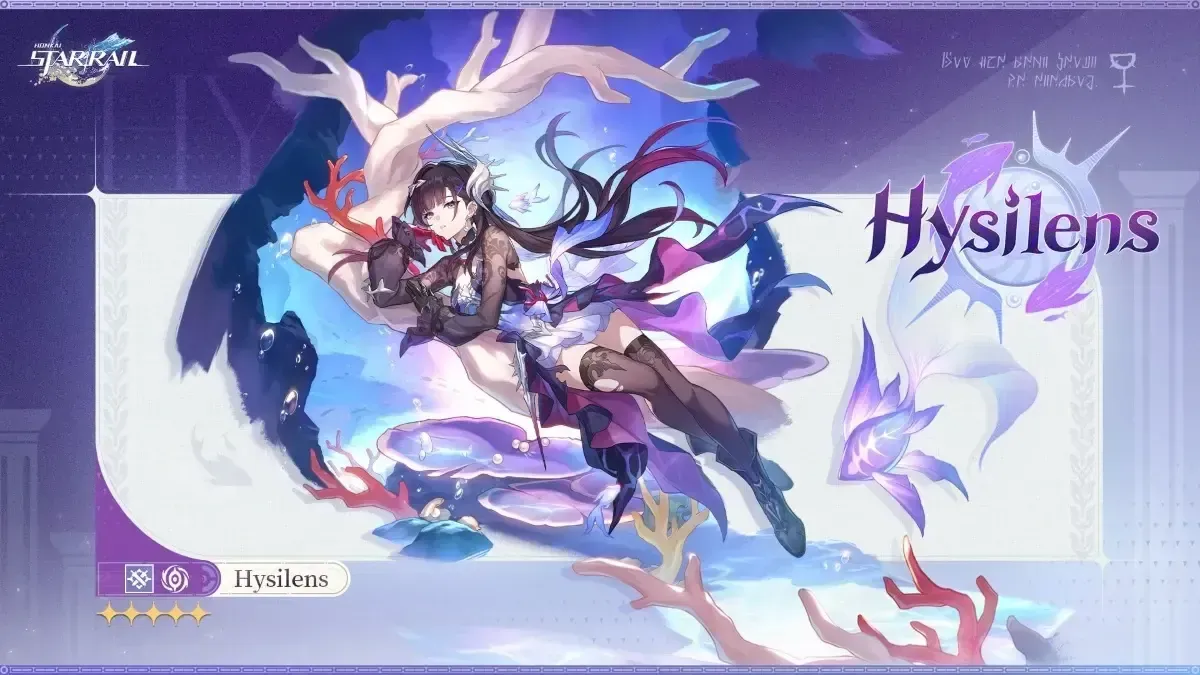 Honkai Star Rail Hysilens character artwork and details