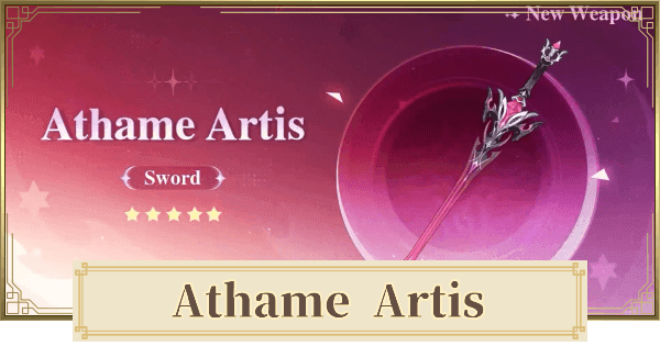 Athame Artis signature wapen voor Durin in Genshin Impact