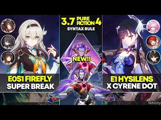 Perbandingan kerosakan antara Hysilens DoT dan Firefly Break dalam Honkai: Star Rail
