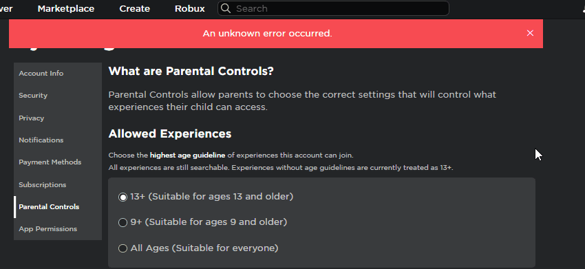 Ilustrație cu capcane comune ale PIN-ului cardului cadou Roblox