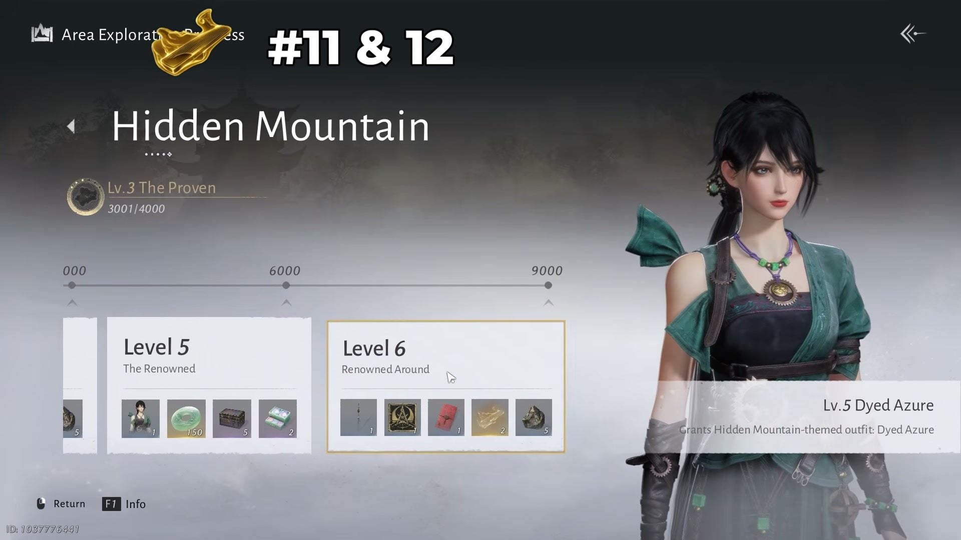 Where Winds Meet Hidden Mountain exploration Lv.6 rewards including Lingering Melodies