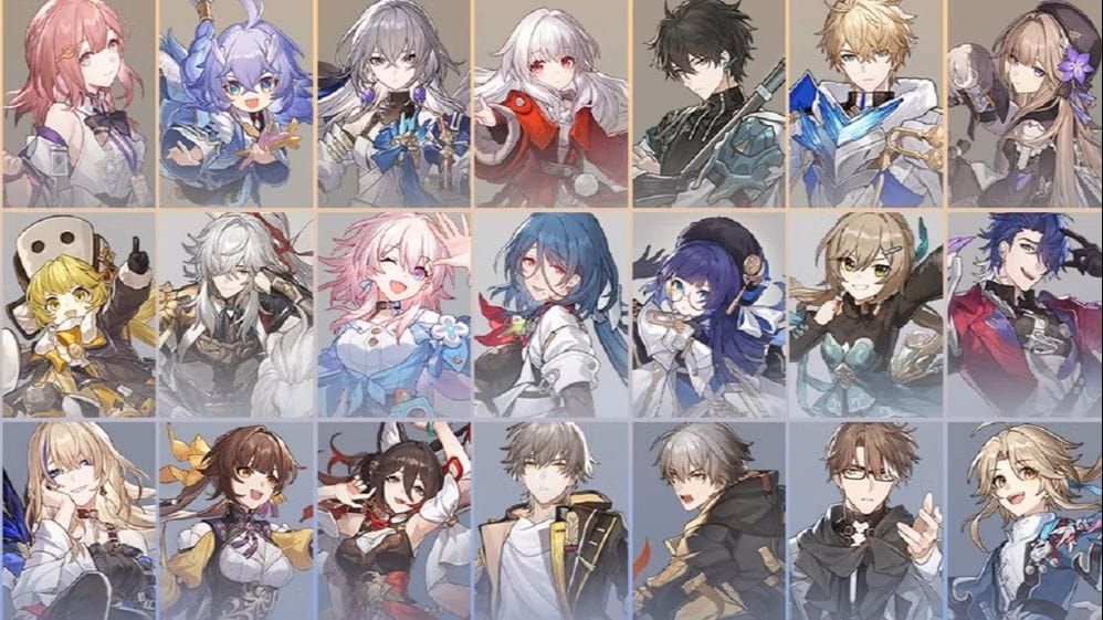 Most popular Honkai Star Rail character quiz results featuring Seele, Kafka, and Dan Heng