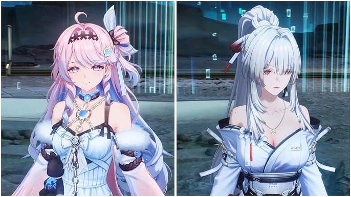 《鸣潮》3.3版本日雪与丹雅对比图