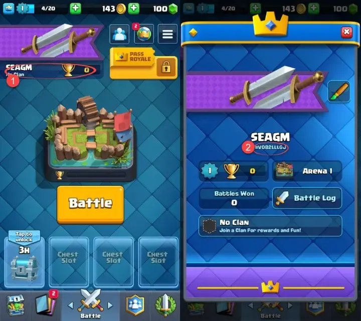 How to top-up Clash Royale Pass - BitTopup