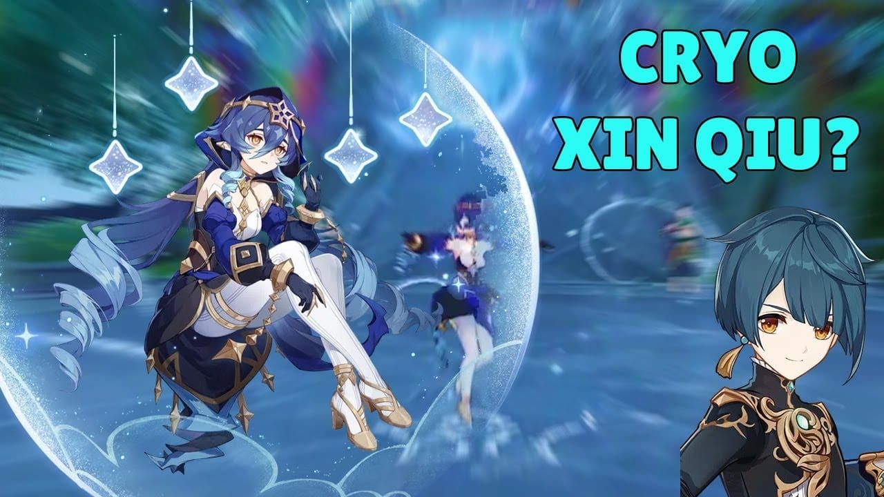 Layla using her Elemental Skill Frostgrove Sanctuary in Genshin Impact