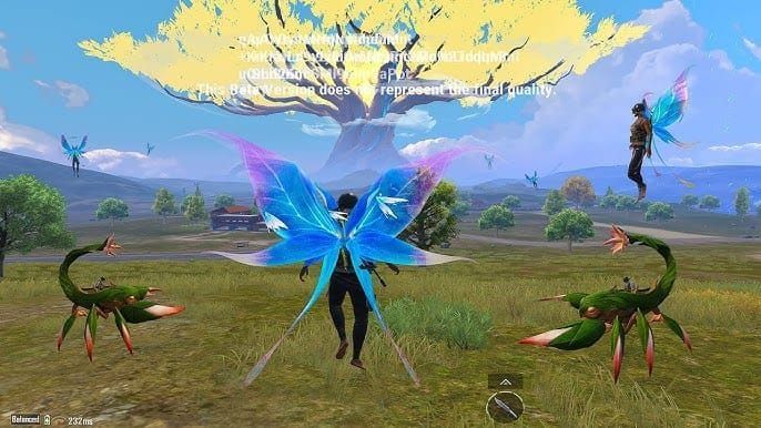 Tangkapan skrin pokok Tumbuhan Lumina matang PUBG Mobile 4.2