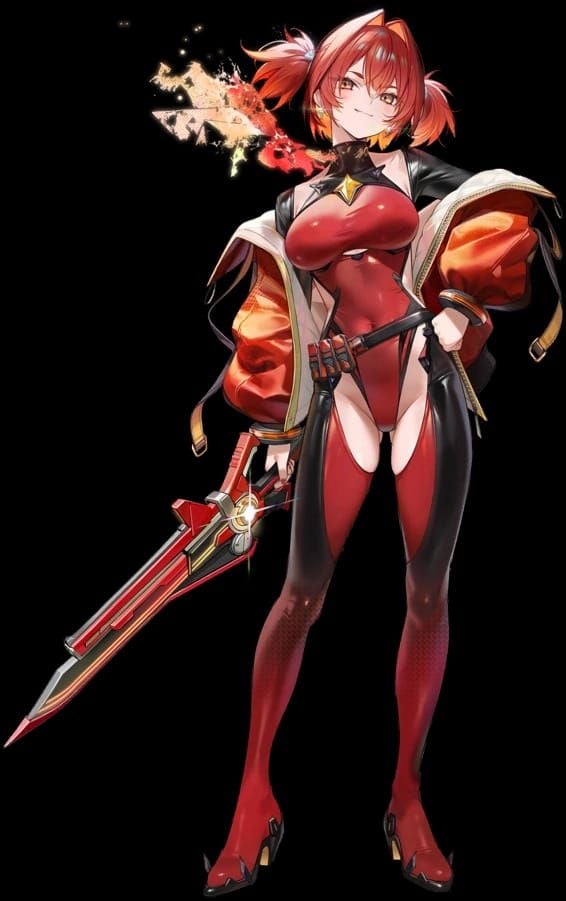 Ark Ranger Black character artwork from Goddess of Victory NIKKE