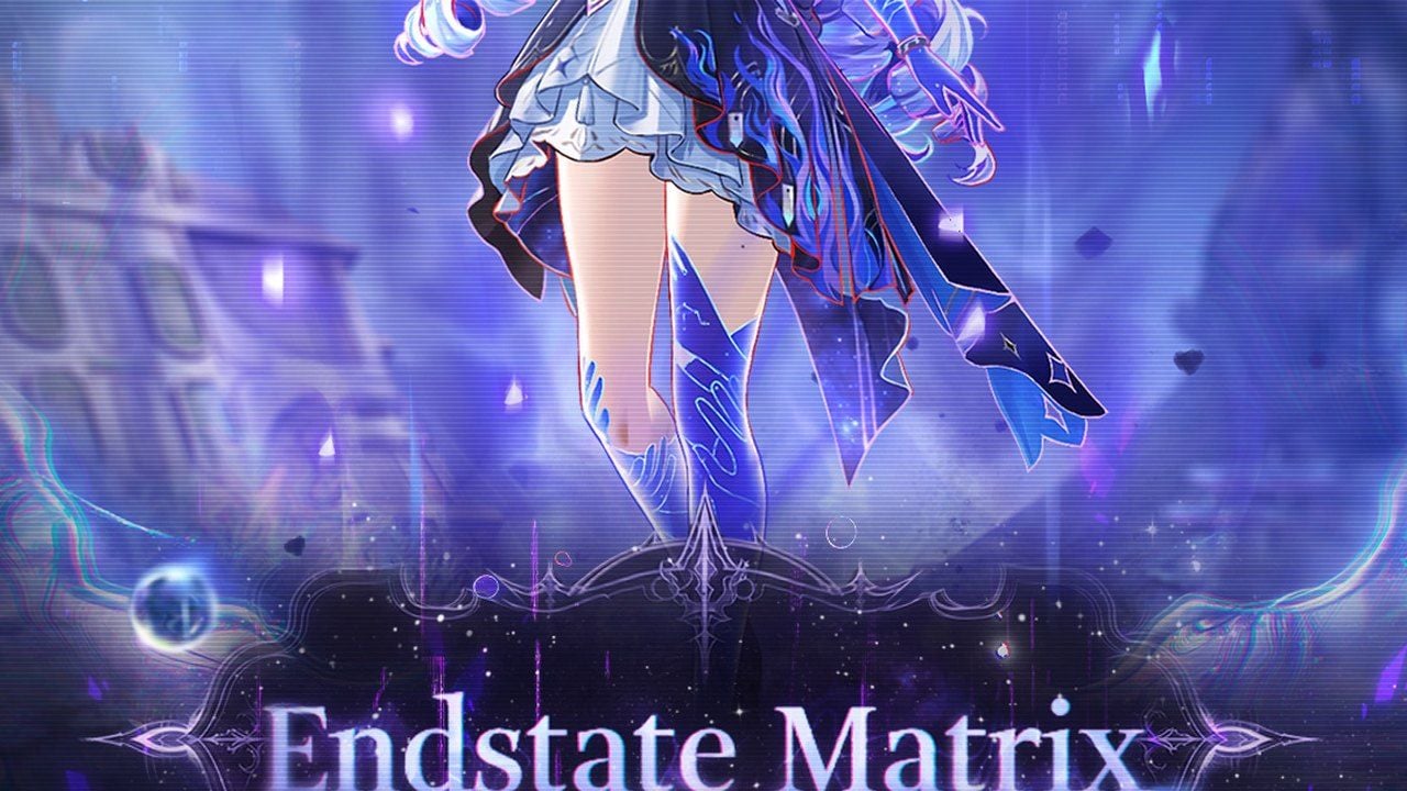 Karta tytułowa Endstate Matrix Adversity Vanguard z Shorekeeper